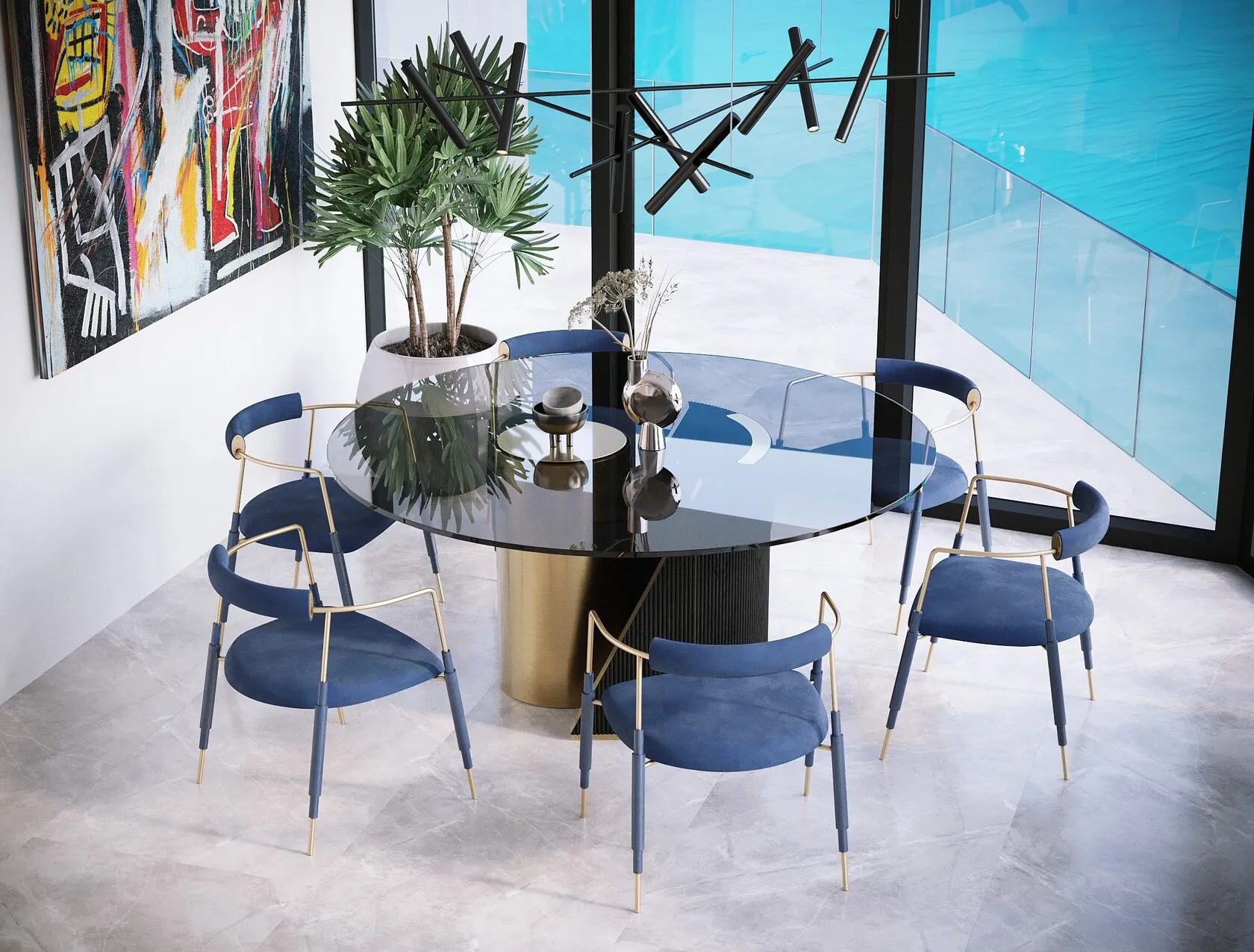 Armani Casa — living room interior by TIMROOM