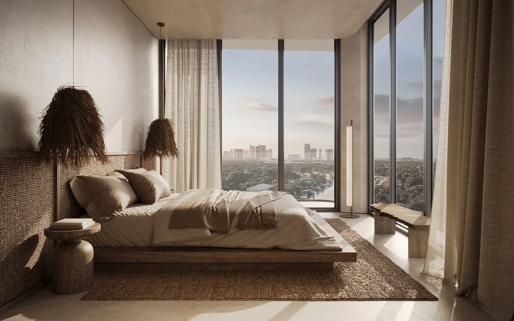 Miami Beach Villa interior by TIMROOM — view 24