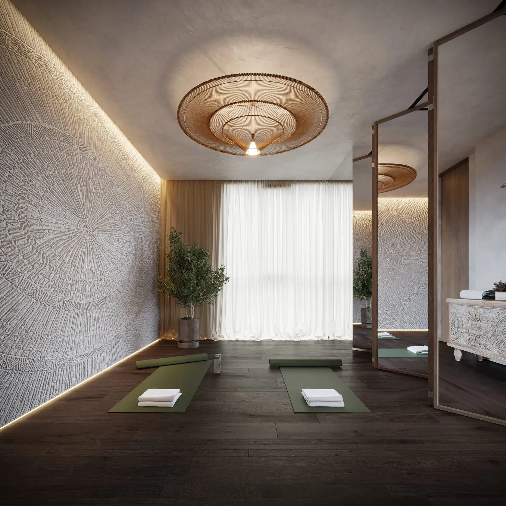 Yoga Center interior by TIMROOM — view 18