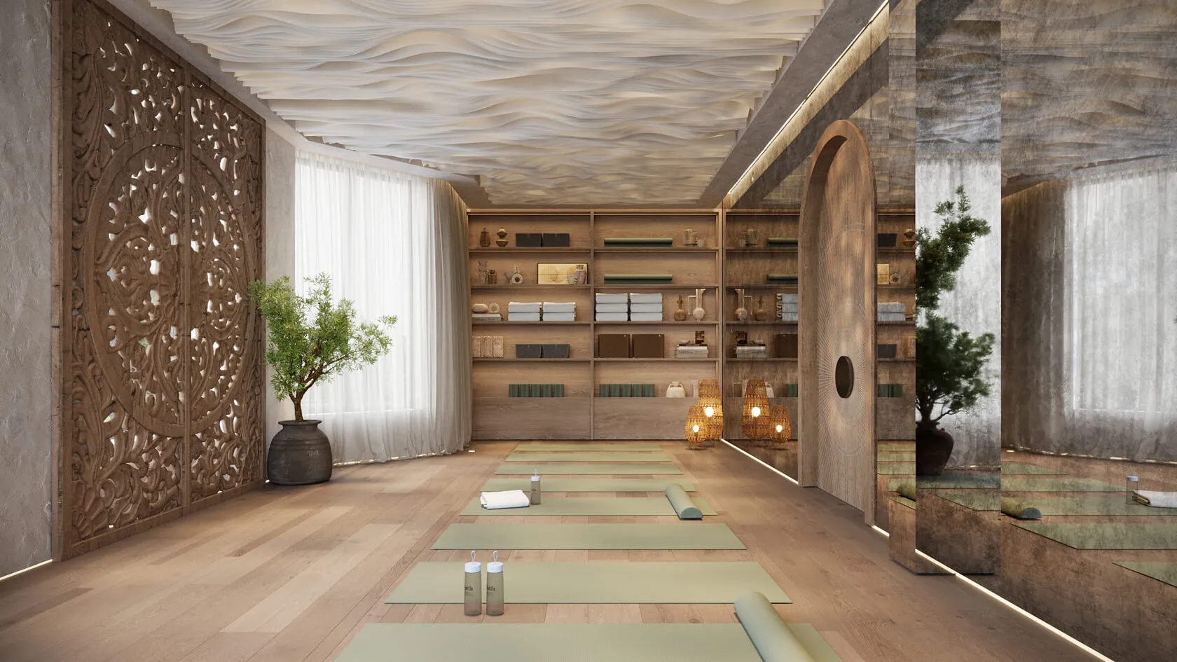 Yoga Center interior by TIMROOM — view 9