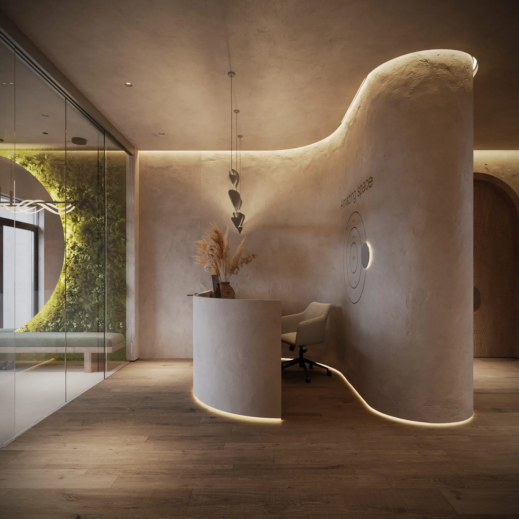Yoga Center interior by TIMROOM — view 2